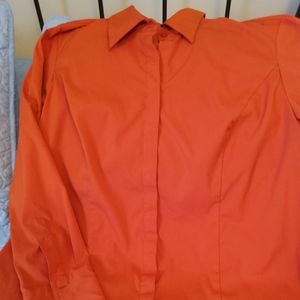 LANE BRYANT button front blouse